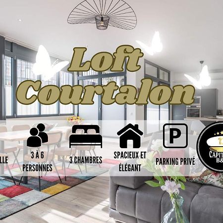 Loft Courtalon - Haut Standing - Patio - Parking Prives Apartment Troyes Exterior photo